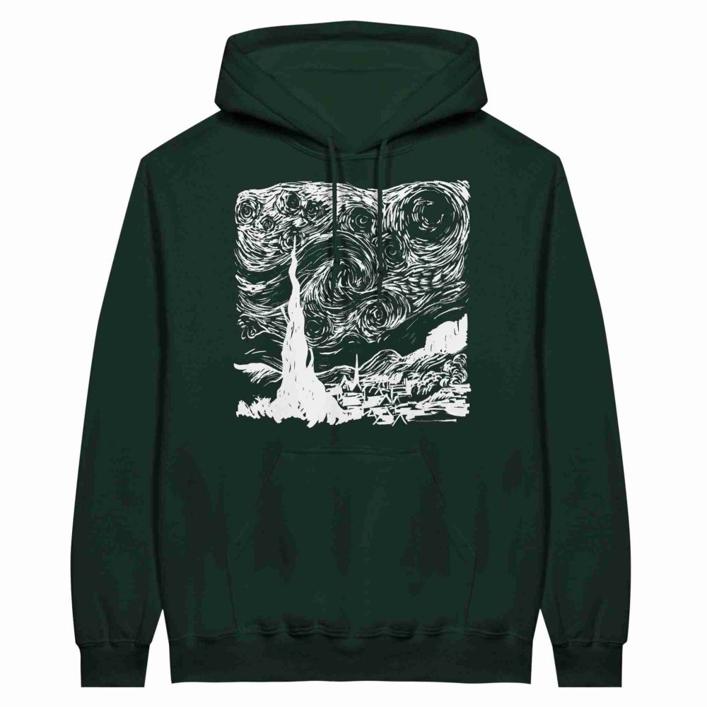 Noche Estrellada Monocromatica