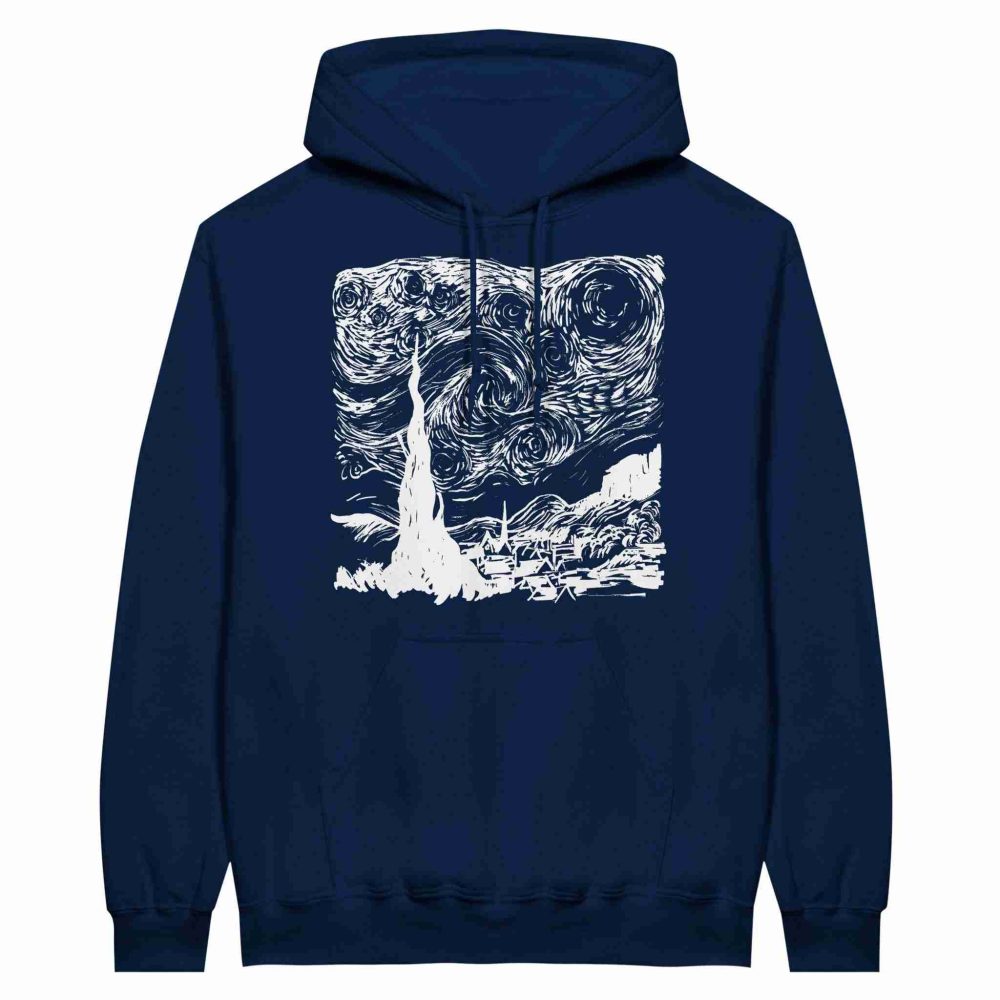 Noche Estrellada Monocromatica