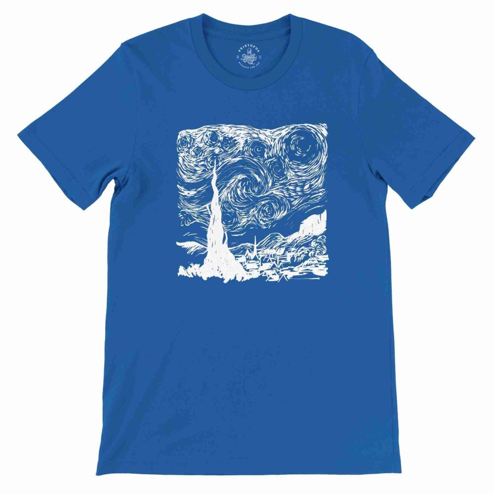 Noche Estrellada Monocromatica