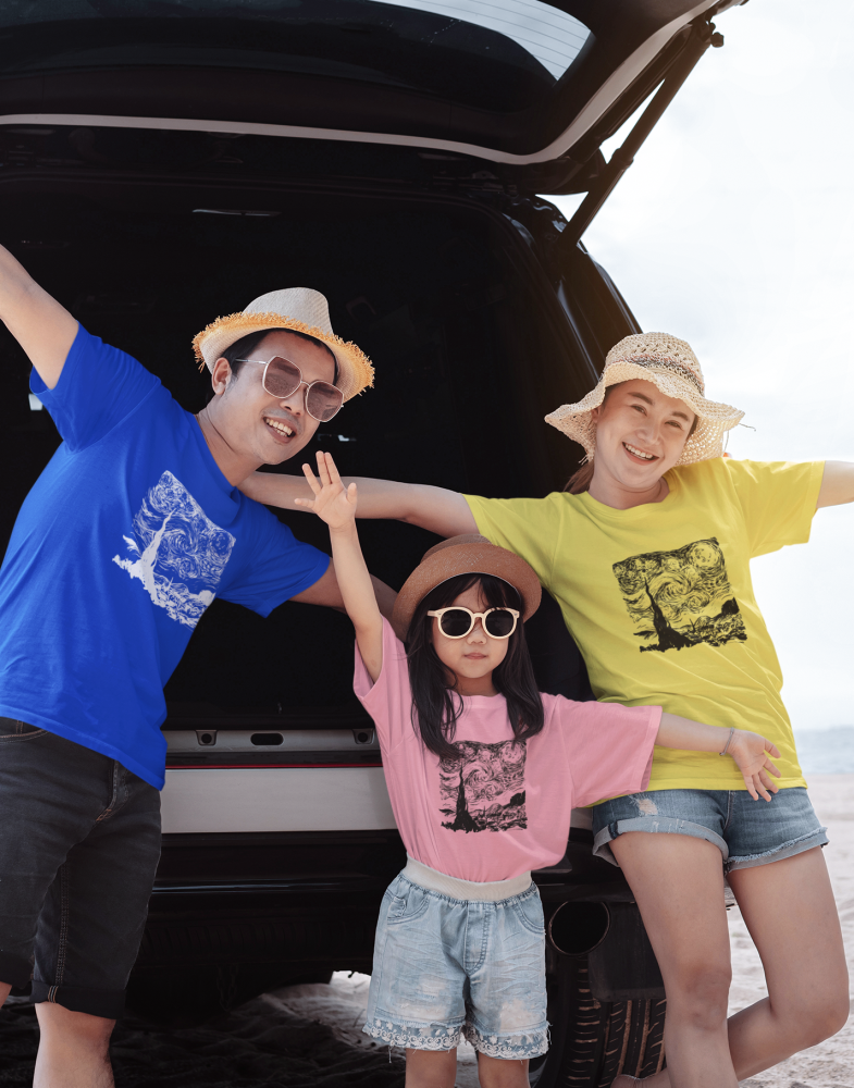 Noche Estrellada Monocromatica