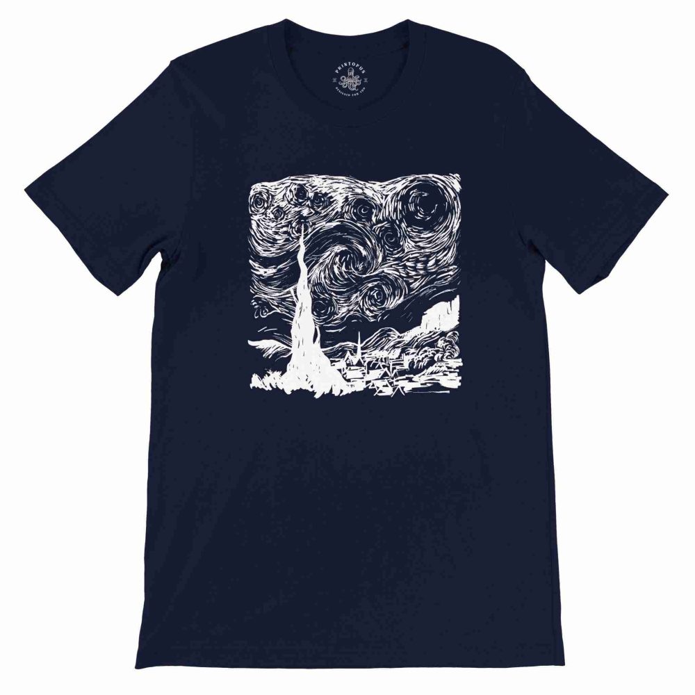 Noche Estrellada Monocromatica