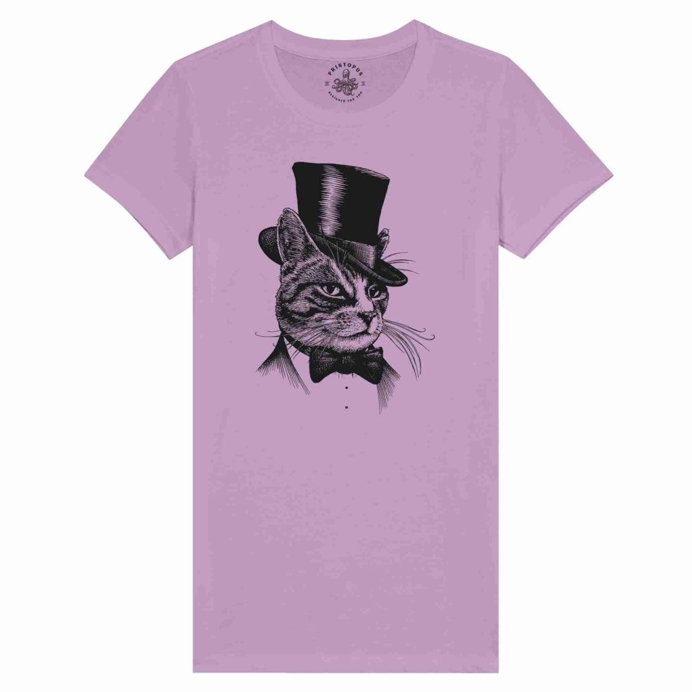 Gato Vintage Elegante